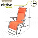 Lealnik Aktive tekstil Orange 160 x 76 x 52 cm #4