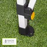 Gazebo Aktive Foldbar Justerbar h�jde St�l Polyester 420D Oxford Fl�defarvet 300 x 320 x 300 cm #7