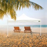 Gazebo Aktive 300 x 300 x 220 cm Hvid Foldbar Justerbar h�jde #2