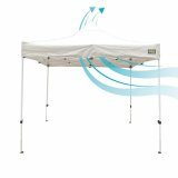 Gazebo Aktive 300 x 300 x 220 cm Hvid Foldbar Justerbar h�jde #6