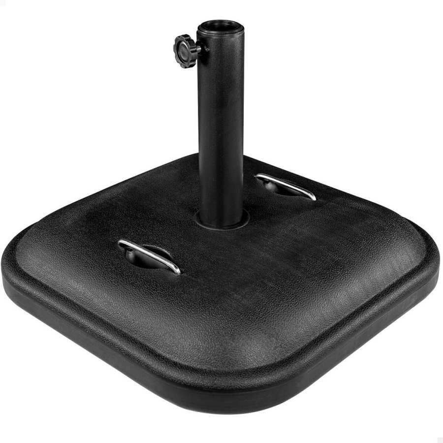 Fod for strandparasol Aktive Sort 100 % polyetylen 48 x 34 x 48 cm #1