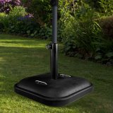 Fod for strandparasol Aktive Sort 100 % polyetylen 48 x 34 x 48 cm #3