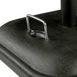 Fod for strandparasol Aktive Sort 100 % polyetylen 48 x 34 x 48 cm #6