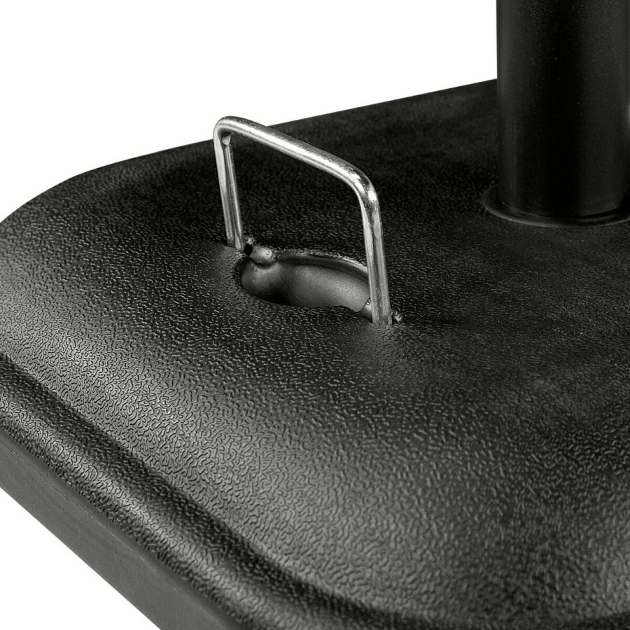 Fod for strandparasol Aktive Sort 100 % polyetylen 48 x 34 x 48 cm #6