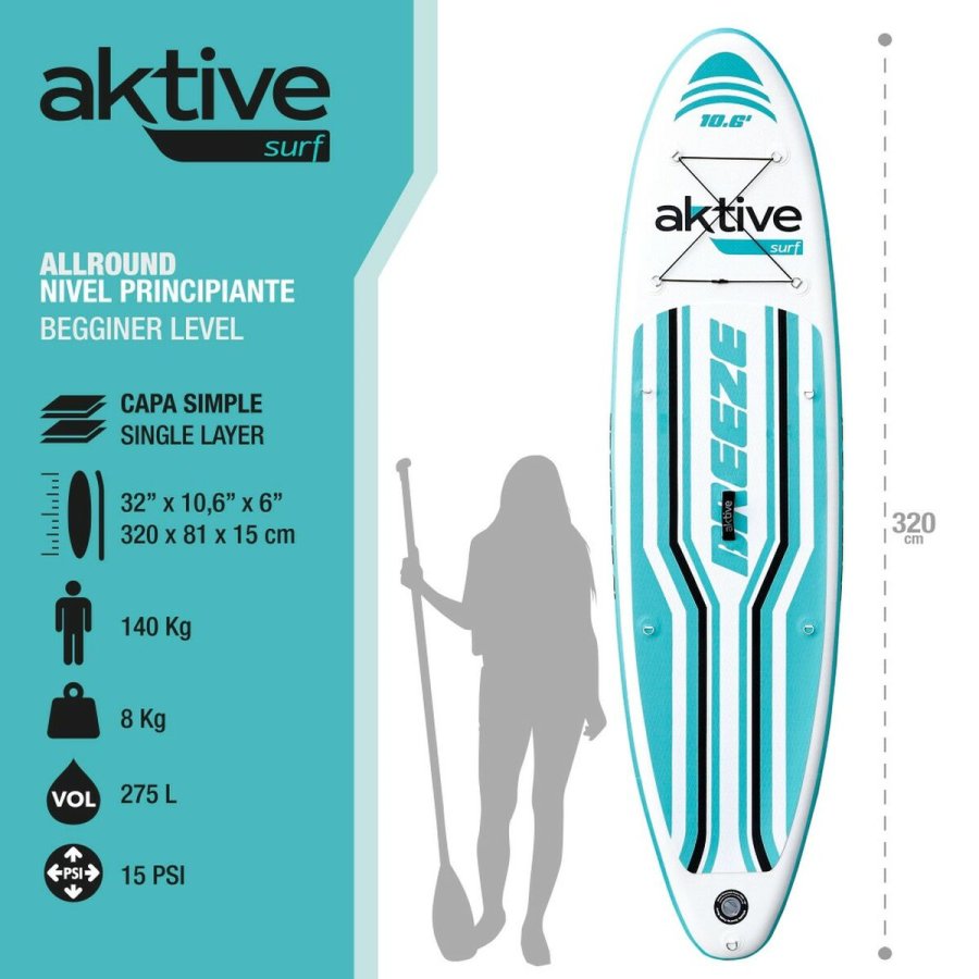 Oppustelige Paddle Surf Board med tilbehr Aktive #4