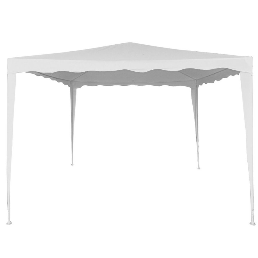 Gazebo Aktive 300 x 250 x 300 cm St�l Hvid Plastik #1