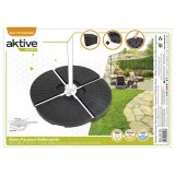 Fod for strandparasol Aktive 48 x 7,5 x 48 cm Plastik #4