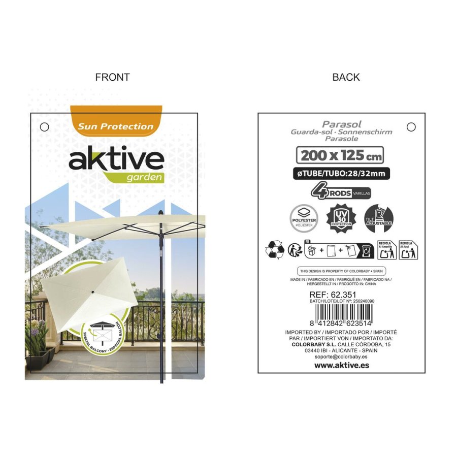 Sennik Aktive Fl�defarvet St�l 200 x 230 x 125 cm #3