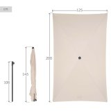 Sennik Aktive Fl�defarvet St�l 200 x 230 x 125 cm #6