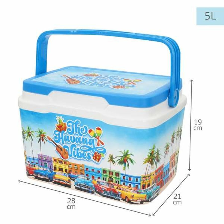 Transportabelt Kleskab Aktive The Havana Vibes 5 L #4