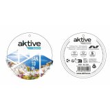 Polstrede Campingstol Aktive 48 x 47 x 74 cm #2