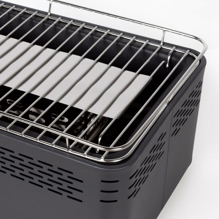 Brbar rgfri kulgrill Aktive Rustfrit stl Jern 45 x 19 x 28 cm #7