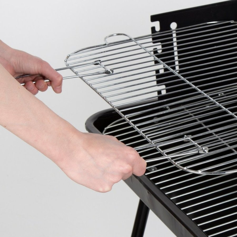 Havegrill Transportabel Aktive Rustfrit stl Stl 55 x 82 x 43 cm #9