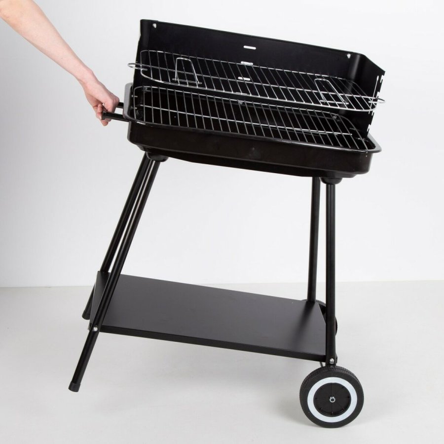 Havegrill Transportabel Aktive Rustfrit stl Stl 55 x 82 x 43 cm #21