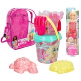 St med legetj til stranden Barbie 8 Dele  18 cm #1