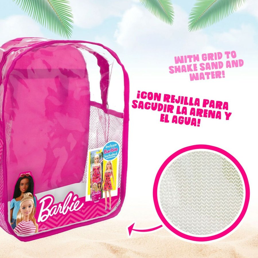 St med legetj til stranden Barbie 8 Dele  18 cm #4