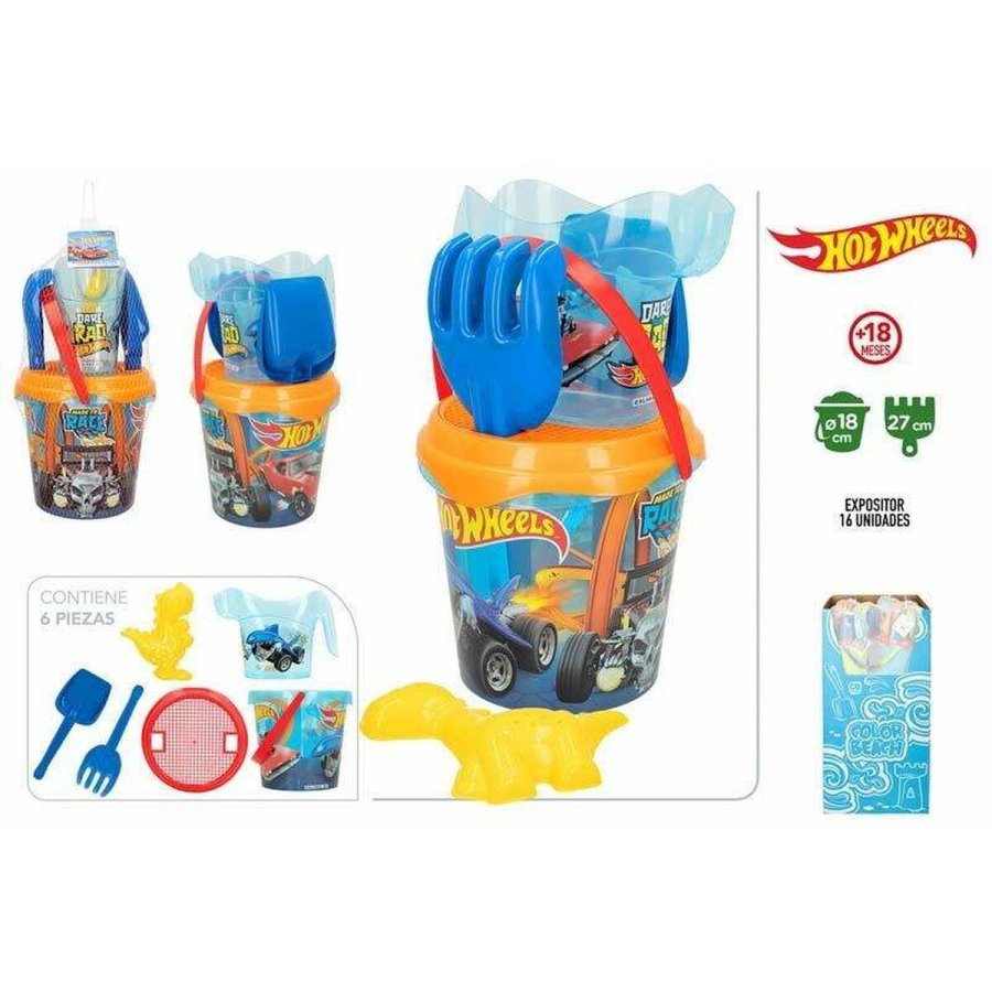St med legetj til stranden Hot Wheels  18 cm #2