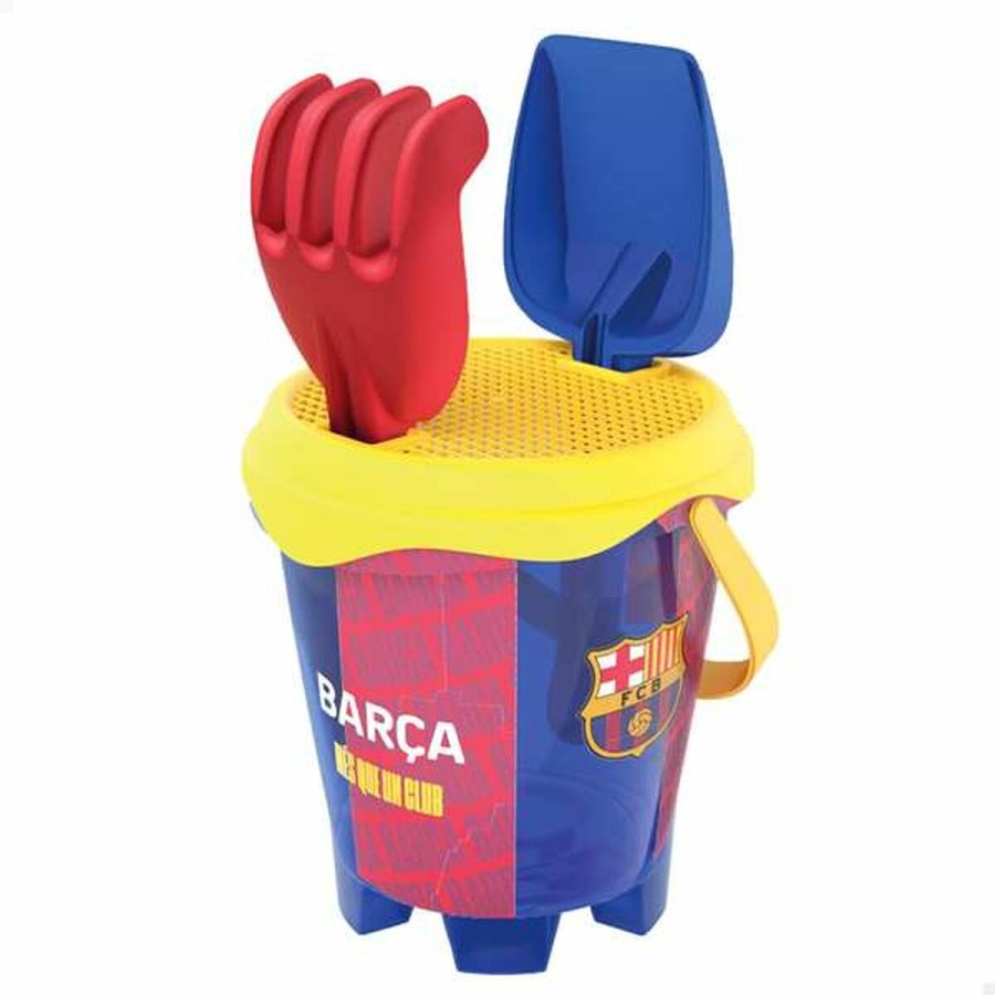 St med legetj til stranden F.C. Barcelona 18 cm #1