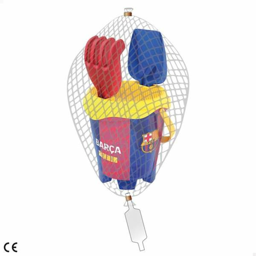 St med legetj til stranden F.C. Barcelona 18 cm #7