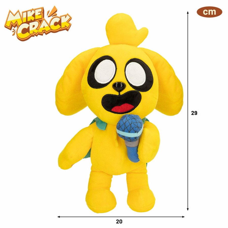 Bamse med Lyd Mikecrack Gul 29 cm #6