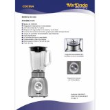 Kop-blender Mx Onda MXBBE2120 Stl 1000 W #5