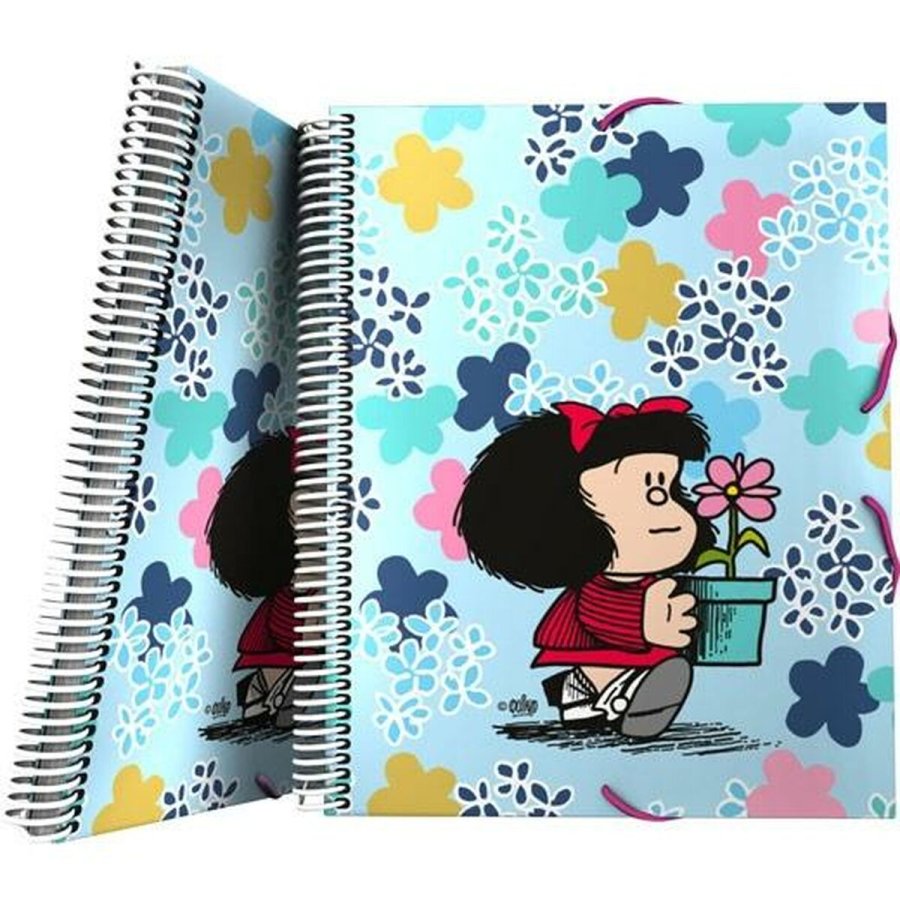Organiser mappe Mafalda Lively Multifarvet A4 #1