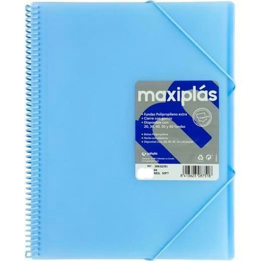 Organiser mappe Grafoplas MAXIPLS Bl A4 (5 enheder) #2