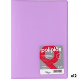 Organiser mappe Grafoplas POLIPLS Lavendel A4 (12 enheder) #1
