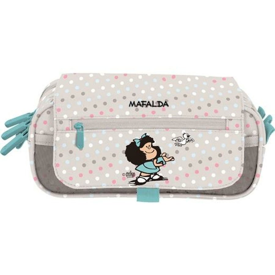 Tredobbelt bretaske Mafalda Bird Multifarvet 23 x 10 x 10 cm #1
