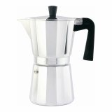 Italiensk Kaffekande Oroley Aluminium 6 Kopper Slvfarvet #1