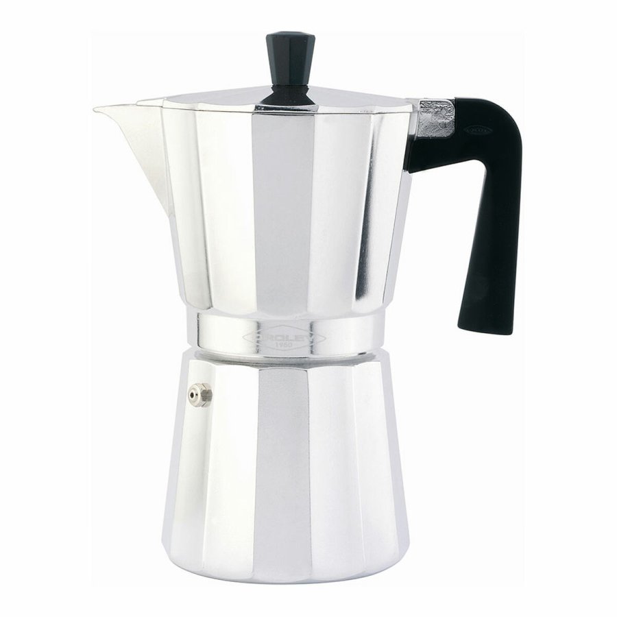 Italiensk Kaffekande Oroley Aluminium 6 Kopper Slvfarvet #1