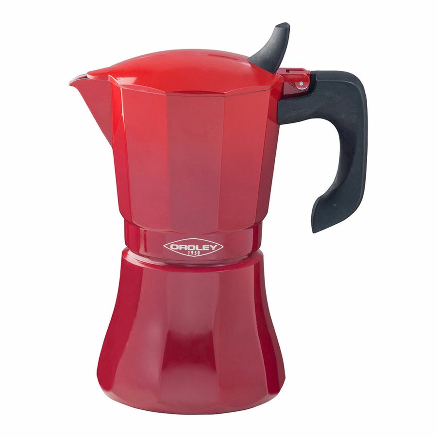 Italiensk Kaffekande Oroley Petra Rd Aluminium 6 Kopper #1