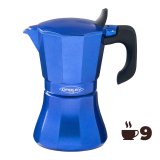 Italiensk Kaffekande Oroley Petra Bl Aluminium 9 Kopper #4