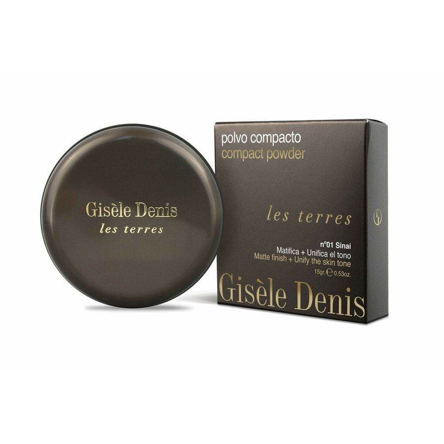 Kompakte pulvere Gisele Denis Les Terres N 01 Sinai 15 g #2