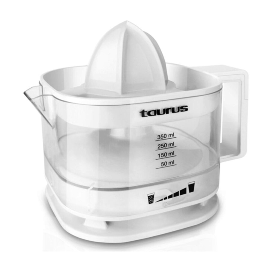 Elektrisk juicer Taurus TC-350 Hvid 25 W 350 ml #1