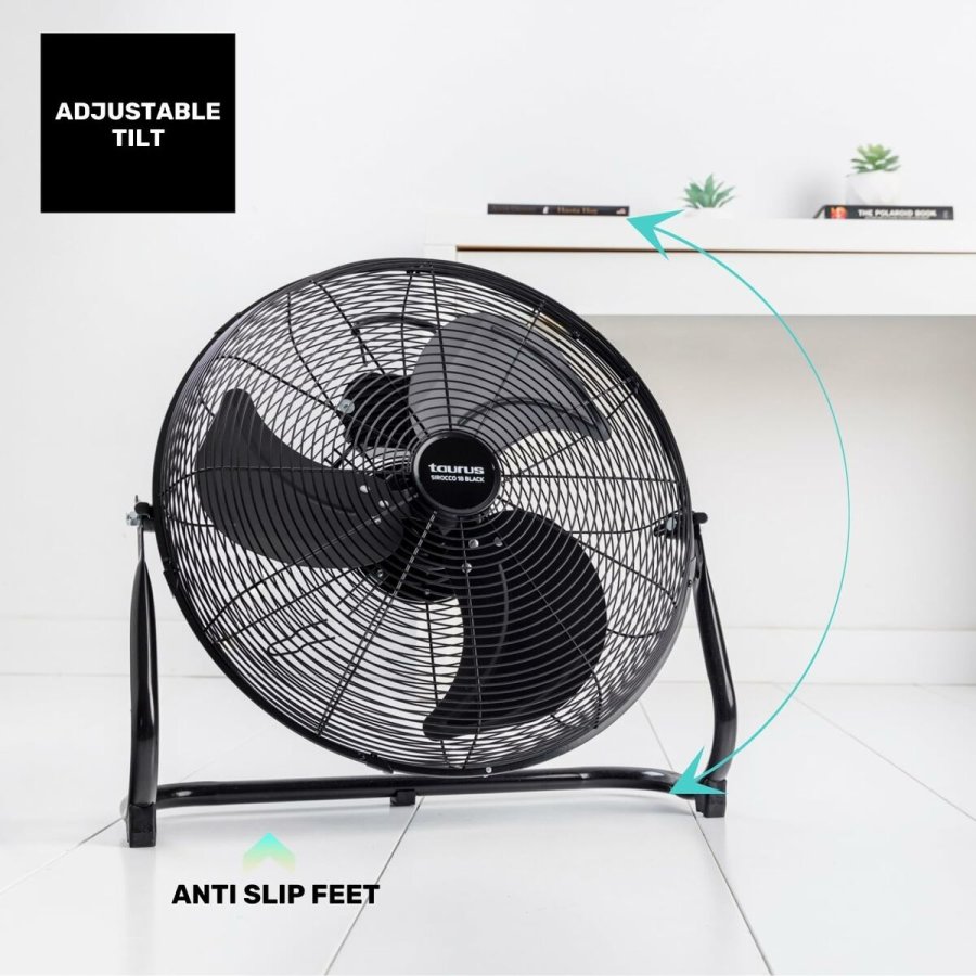 Gulvventilator Taurus SIRICCO 18 BLK Sort 120 W #5