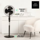 Fritstende ventilator Taurus GRECO 16CR ELEG Sort 50 W #5