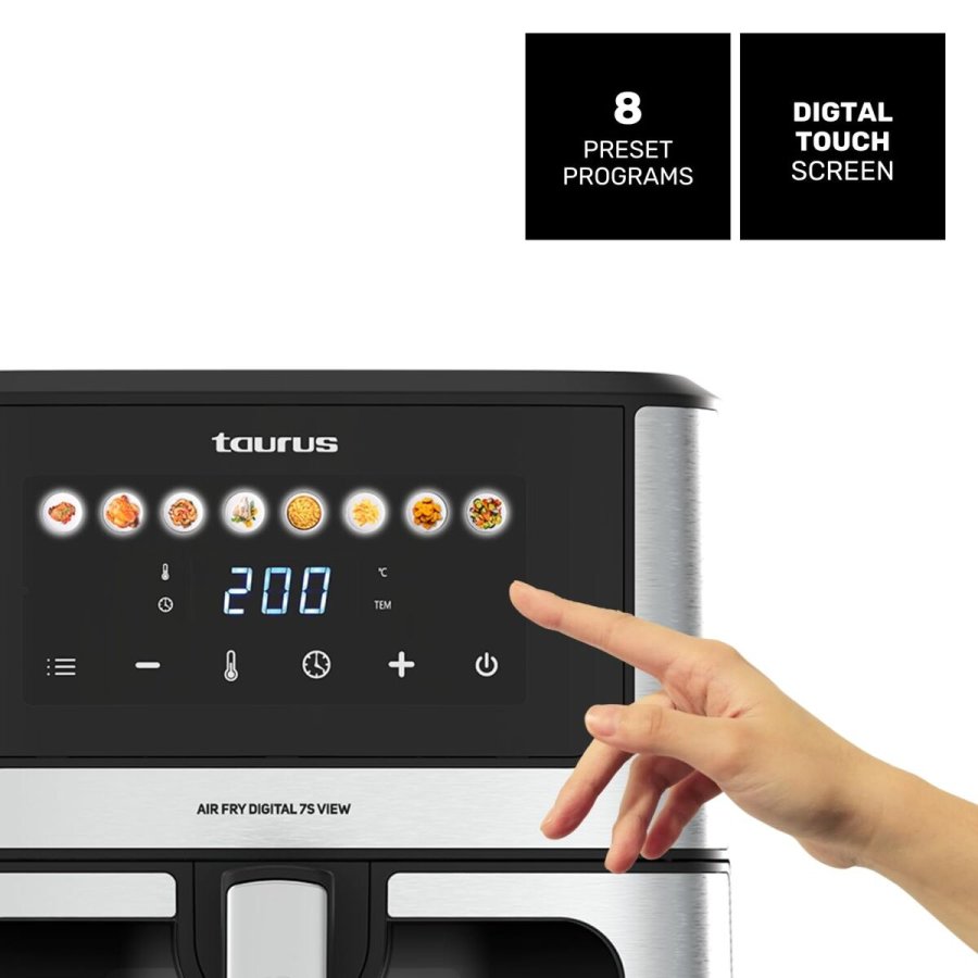 Varmluftsfrituregryde Taurus 973999000 Sort #3