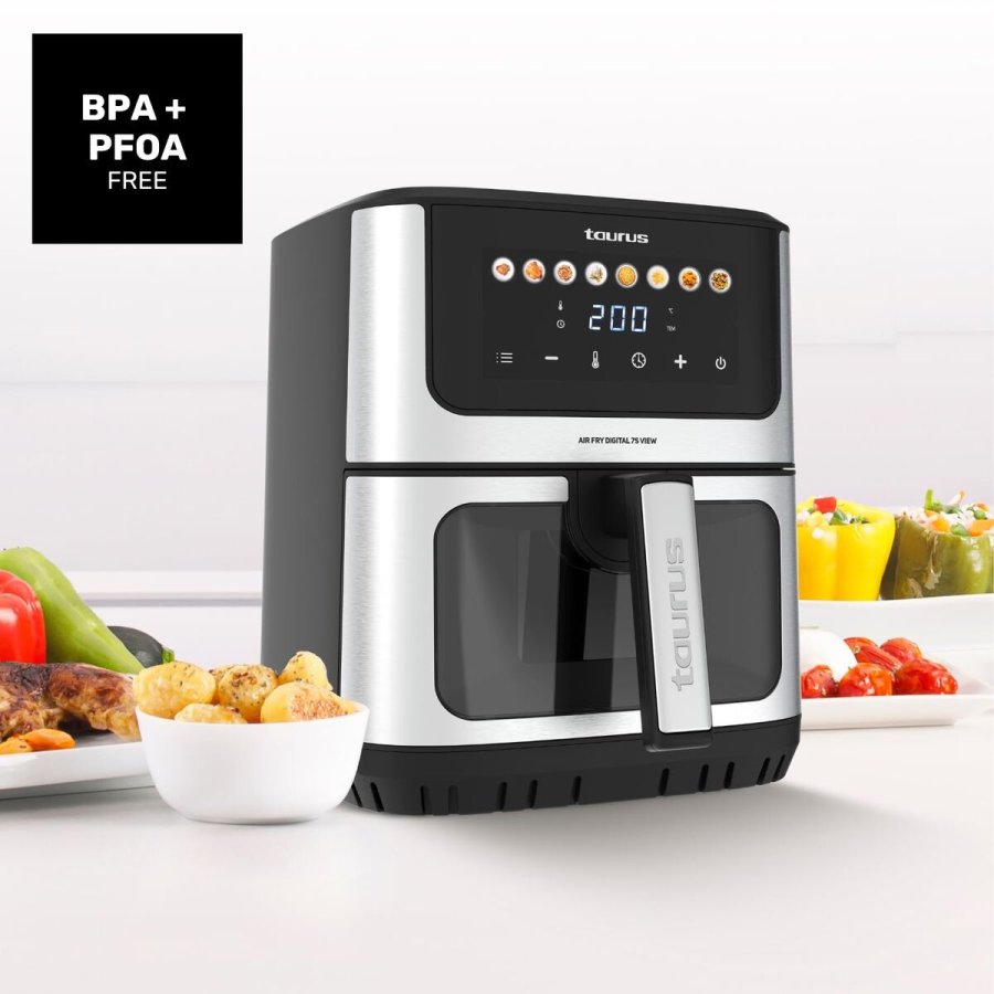 Varmluftsfrituregryde Taurus 973999000 Sort #6
