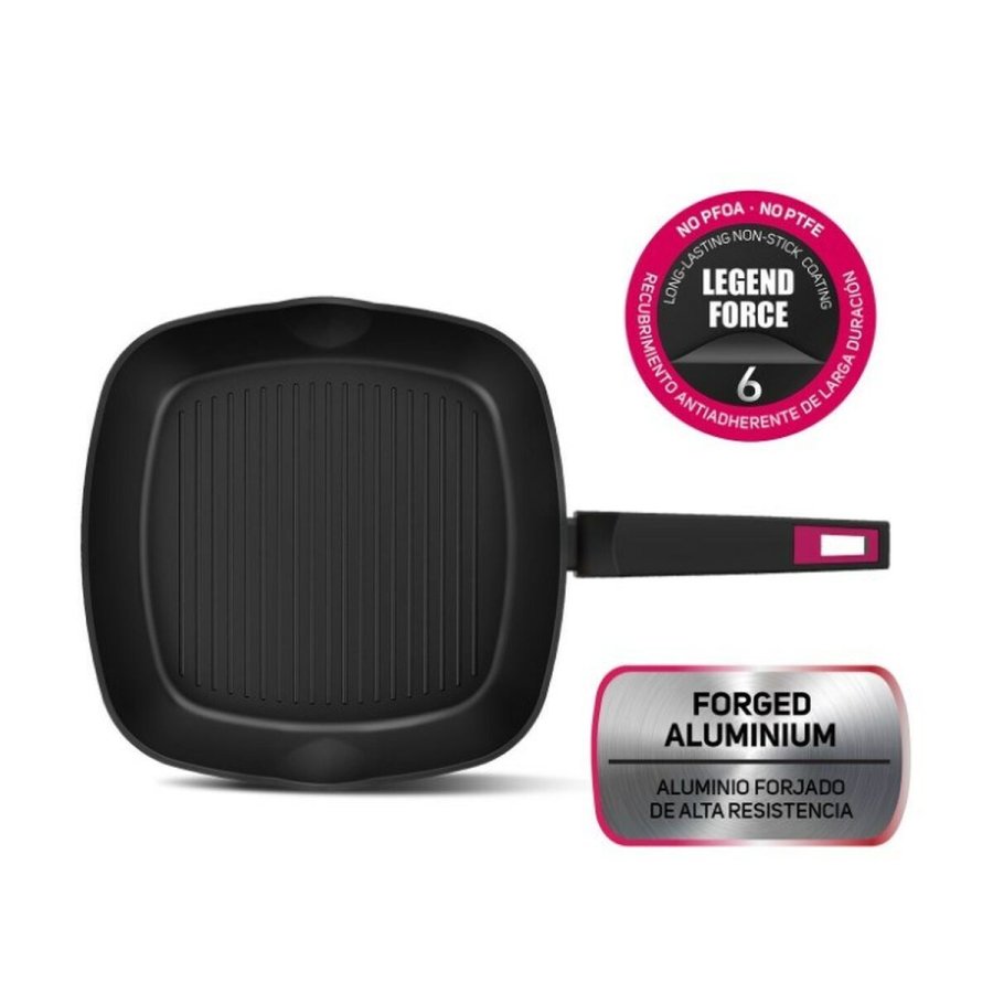 Stegepande Taurus KGR4028 Sort Aluminium Smedet aluminium � 28 cm #2