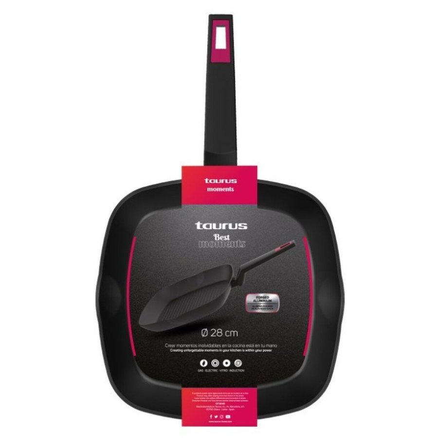 Stegepande Taurus KGR4028 Sort Aluminium Smedet aluminium � 28 cm #3