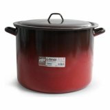 Gryde Med L�g La Estrella Glaseret emaljeret st�l #4