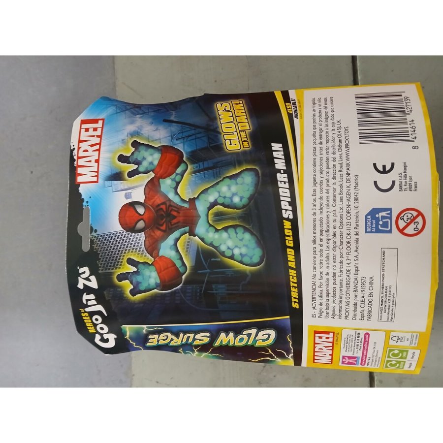 Action Figurer Bandai Marvel Glow Surge Spiderman 13 cm #2