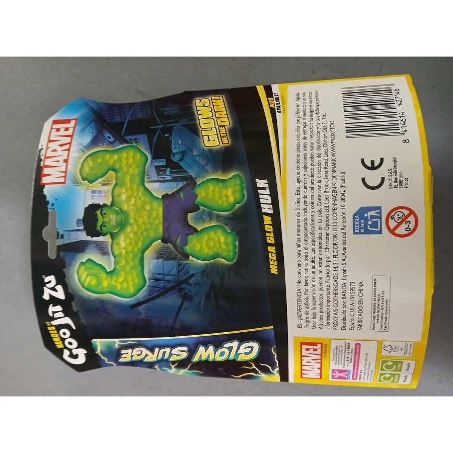 Action Figurer Bandai Marvel Glow Surge Hulk 13 cm #2