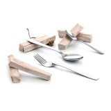 Kaffeske Quid Hotel Metal Rustfrit stl 14 cm 12 enheder #7