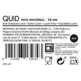 St med Gafler Quid Universal Metal Rustfrit stl 11 cm 14 cm 12 enheder #7
