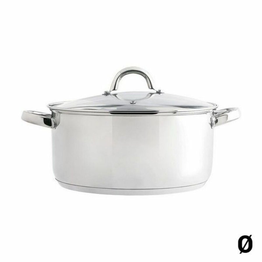 Gryde Med Glaslg Quid Ottawa Rustfrit stl #1