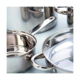 Gryde Med Lg Quid Metal Stl (24 cm) #10