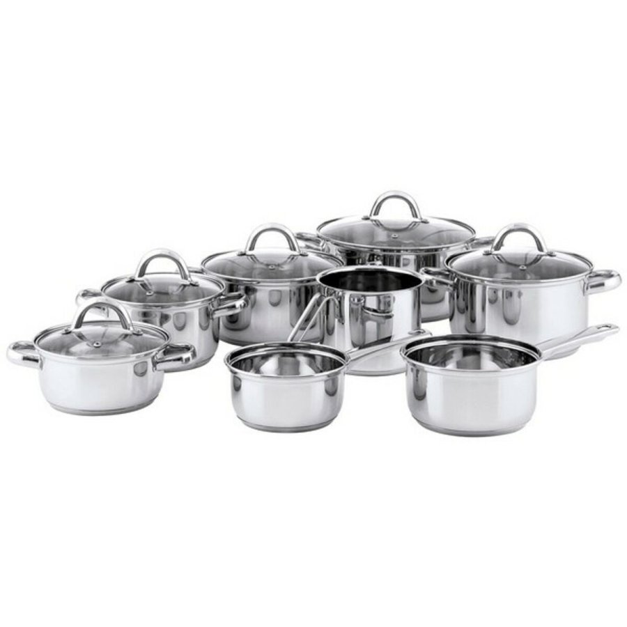 Gryde med lg Quid Ottawa Rustfrit stl (24 cm) #4