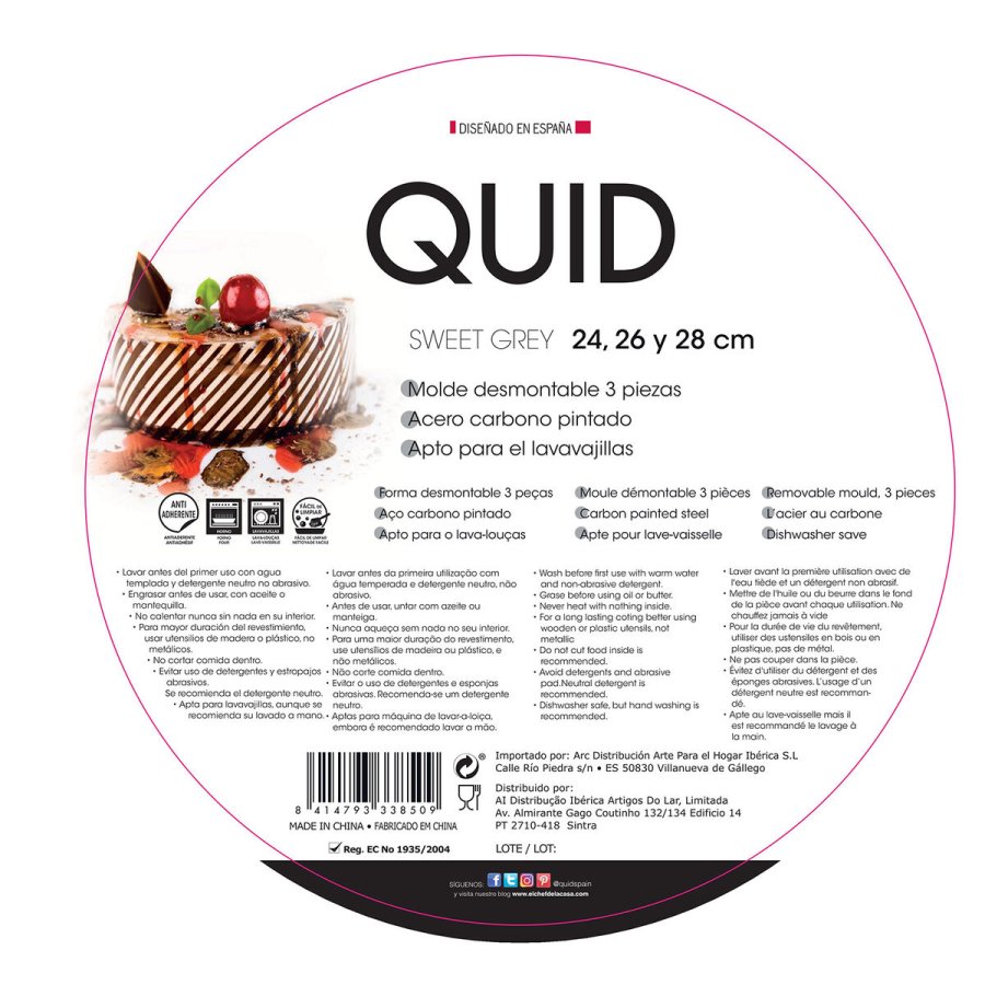 St med kagedser Quid Sweet Grey #4